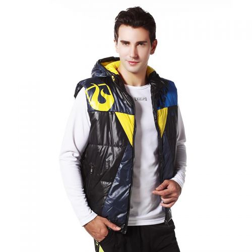 Gilet hiver sans manche uniGenre LEEVY en coton - Ref 608784