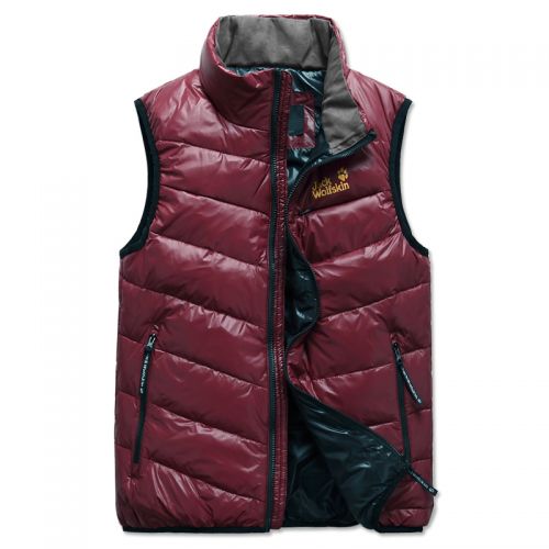 Gilet hiver sans manche uniGenre en nylon - Ref 608869