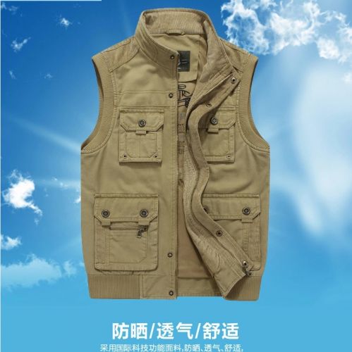 Gilet hiver sans manche homme AFS JEEP en coton - Ref 608935