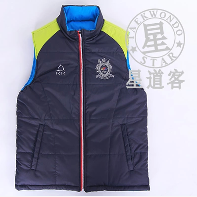  Gilet hiver sans manche uniGenre en polyester - Ref 608955