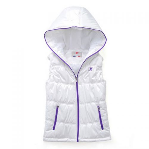 Gilet hiver sans manche femme XTEP en nylon - Ref 608997