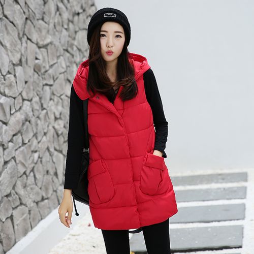  Gilet hiver sans manche femme veste en coton - Ref 609035