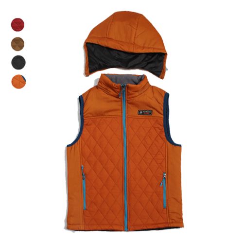 Gilet hiver sans manche homme en polyester - Ref 609051