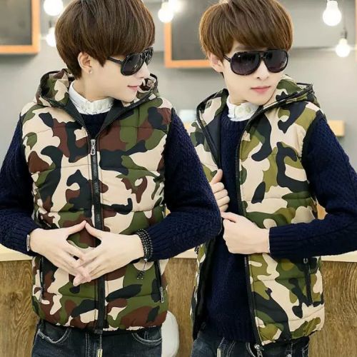 Gilet hiver sans manche homme en coton - Ref 610054