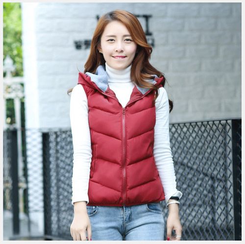  Gilet hiver sans manche femme veste en coton - Ref 610065