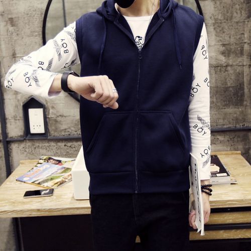 Gilet hiver sans manche homme AOJO Par défaut en coton - Ref 610088