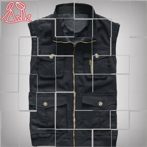 Gilet hiver sans manche DIY - Ref 610131