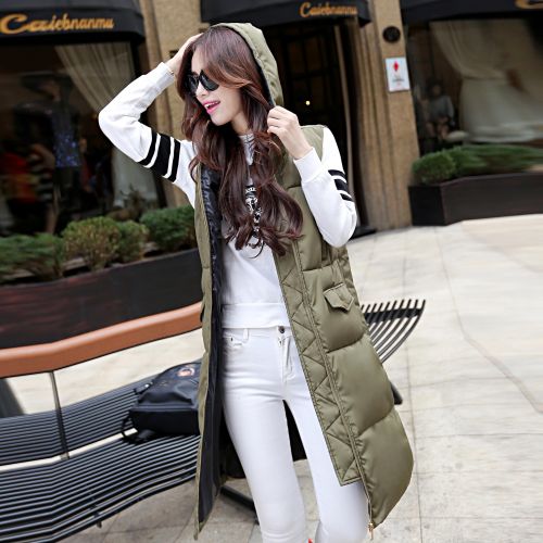 Gilet hiver sans manche femme veste vers le bas - Ref 610224