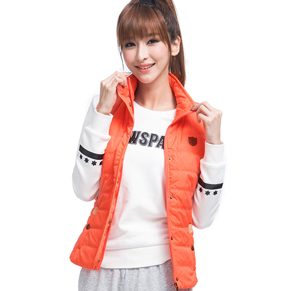 Gilet hiver sans manche femme XTEP en polyester - Ref 610282