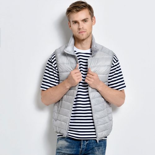  Gilet hiver sans manche homme en coton - Ref 610290