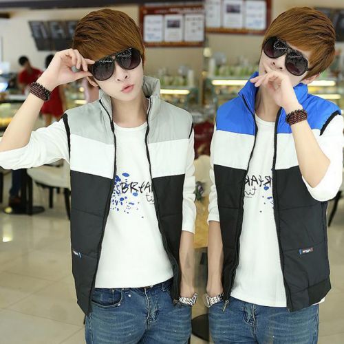 Gilet hiver sans manche homme en coton - Ref 610339