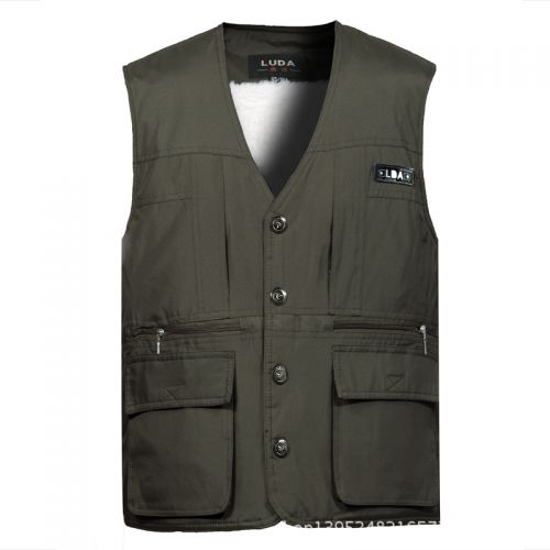  Gilet hiver sans manche homme en coton - Ref 610372