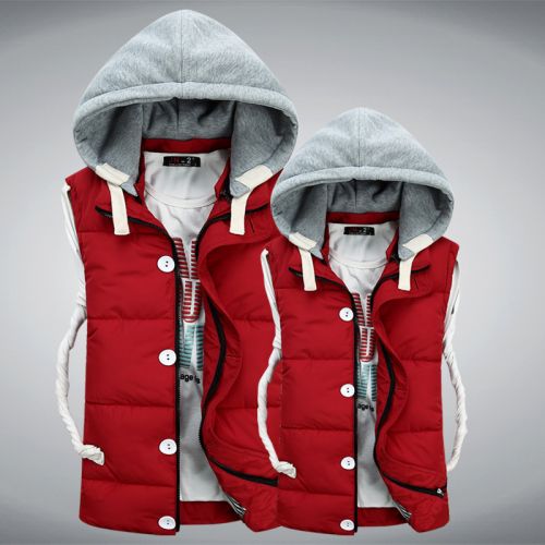 Gilet hiver sans manche homme en coton - Ref 610477