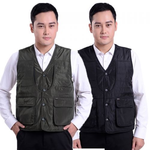Gilet hiver sans manche homme en polyester - Ref 610480