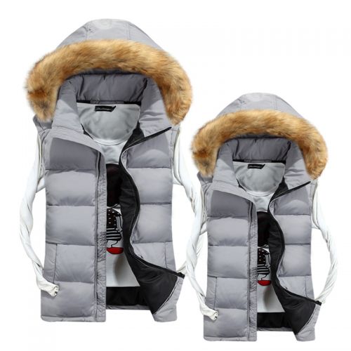  Gilet hiver sans manche modèles en coton - Ref 610585