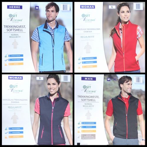  Gilet hiver sans manche uniGenre OUTLIVING - Ref 610598