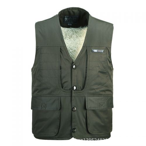  Gilet hiver sans manche homme en coton - Ref 610622
