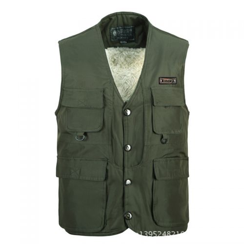  Gilet hiver sans manche homme en coton - Ref 610640