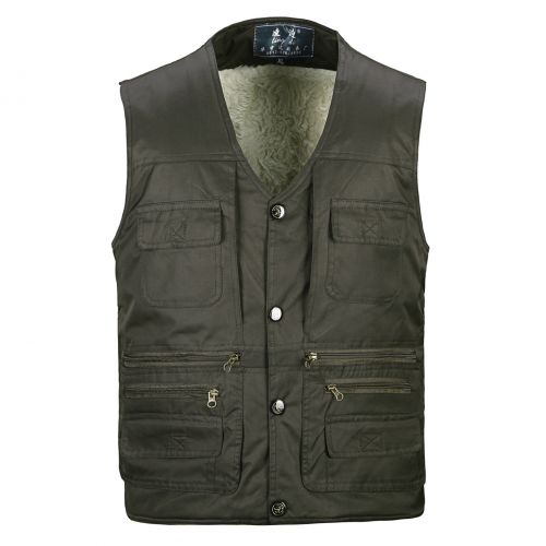  Gilet hiver sans manche homme en coton - Ref 610643