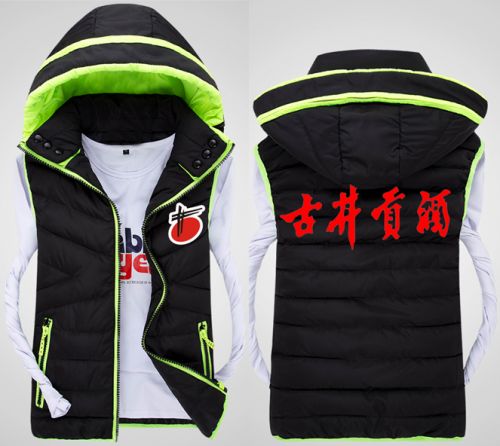  Gilet hiver sans manche uniGenre paragraphe en polyester - Ref 610658