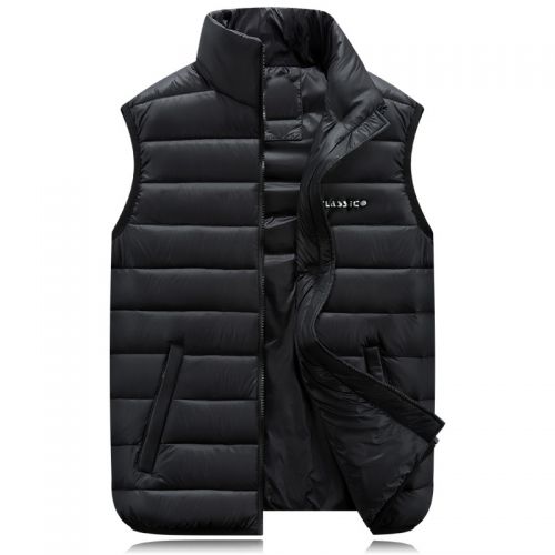  Gilet hiver sans manche uniGenre veste en nylon - Ref 610678