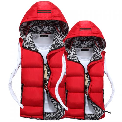 Gilet hiver sans manche uniGenre en coton - Ref 610695