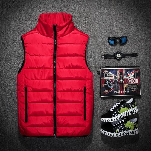 Gilet hiver sans manche uniGenre en coton - Ref 610725