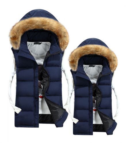 Gilet hiver sans manche uniGenre en polyester - Ref 610772