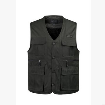  Gilet hiver sans manche homme en coton - Ref 610879