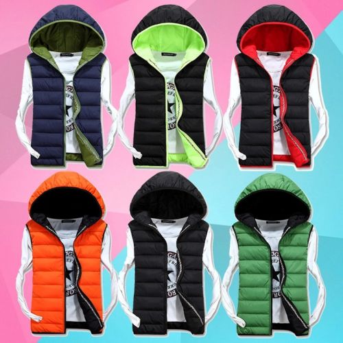 Gilet hiver sans manche uniGenre en polyester - Ref 610939
