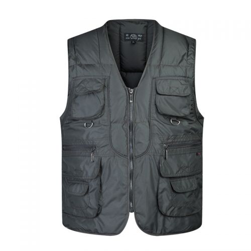  Gilet hiver sans manche homme en coton - Ref 610965
