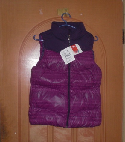  Gilet hiver sans manche - Ref 611108