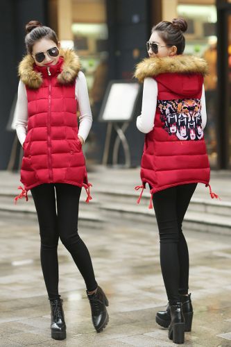 Gilet hiver sans manche vide en coton - Ref 611205