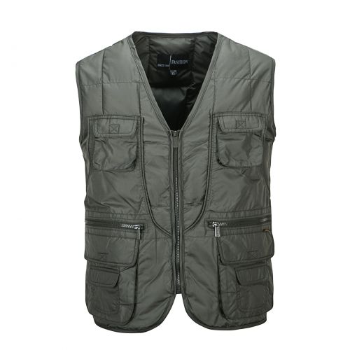  Gilet hiver sans manche homme en coton - Ref 611218