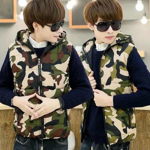  Gilet hiver sans manche homme en coton - Ref 611244