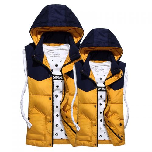 Gilet hiver sans manche uniGenre en polyester - Ref 611277
