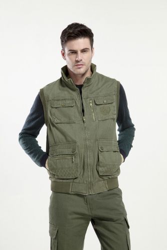 Gilet hiver sans manche homme en coton - Ref 611323