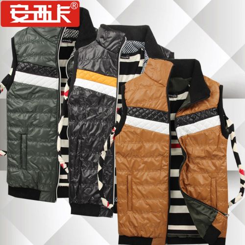  Gilet hiver sans manche homme en coton - Ref 611328