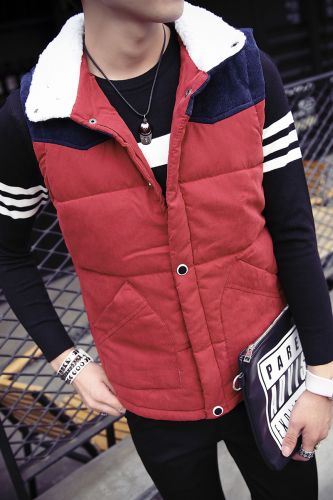 Gilet hiver sans manche homme en coton - Ref 611361