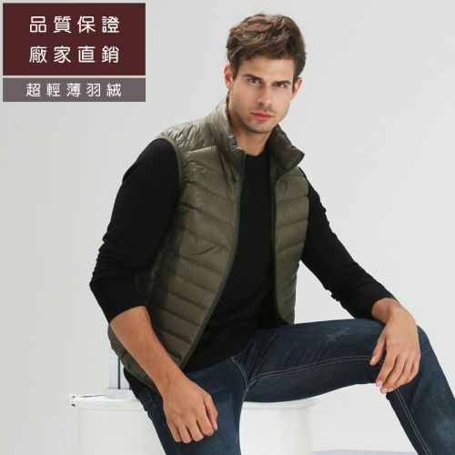 Gilet hiver sans manche homme en nylon - Ref 611876