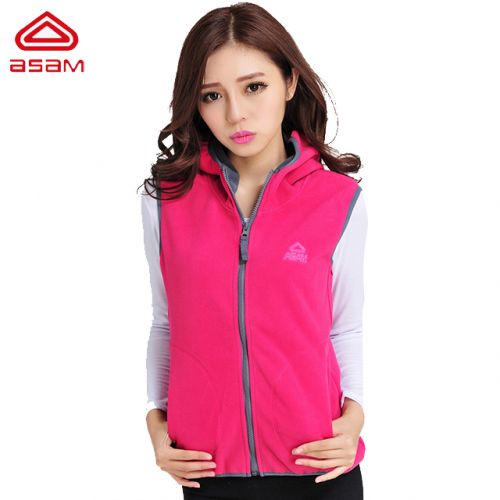 Gilet hiver sans manche femme ASAM en toison - Ref 611888