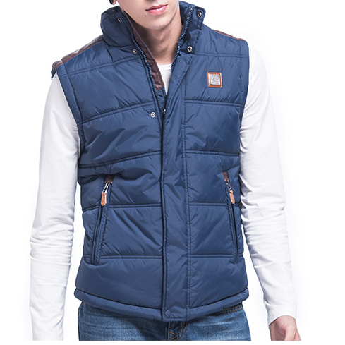 Gilet hiver sans manche homme XTEP en polyester - Ref 611904