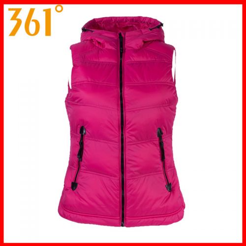 Gilet hiver sans manche femme en nylon - Ref 580481
