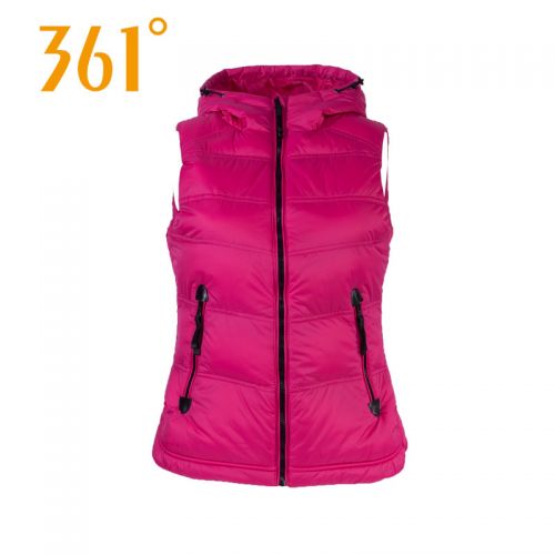 Gilet hiver sans manche femme en nylon - Ref 580635