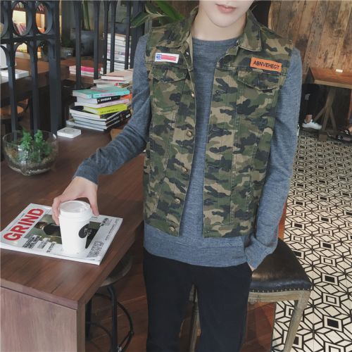 Gilet hiver sans manche homme en coton - Ref 580701