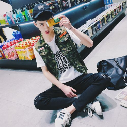 Gilet hiver sans manche homme en coton - Ref 580708