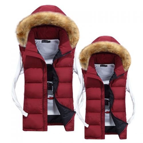 Gilet hiver sans manche uniGenre en polyester - Ref 580716