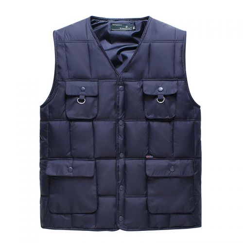  Gilet hiver sans manche homme en coton - Ref 580735