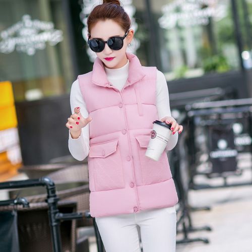 Gilet hiver sans manche femme en polyester - Ref 580737