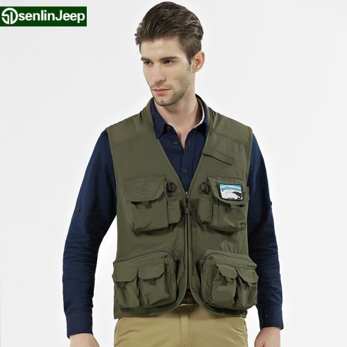  Gilet hiver sans manche homme SENLIN JEEP - Ref 580769